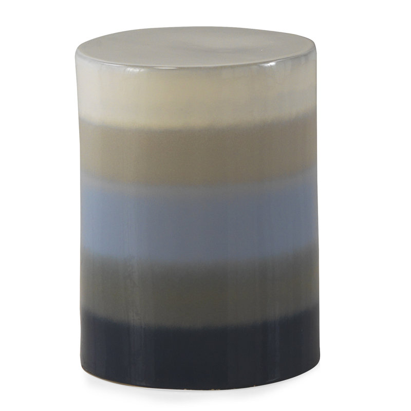 Claudette Ceramic Accent Stool