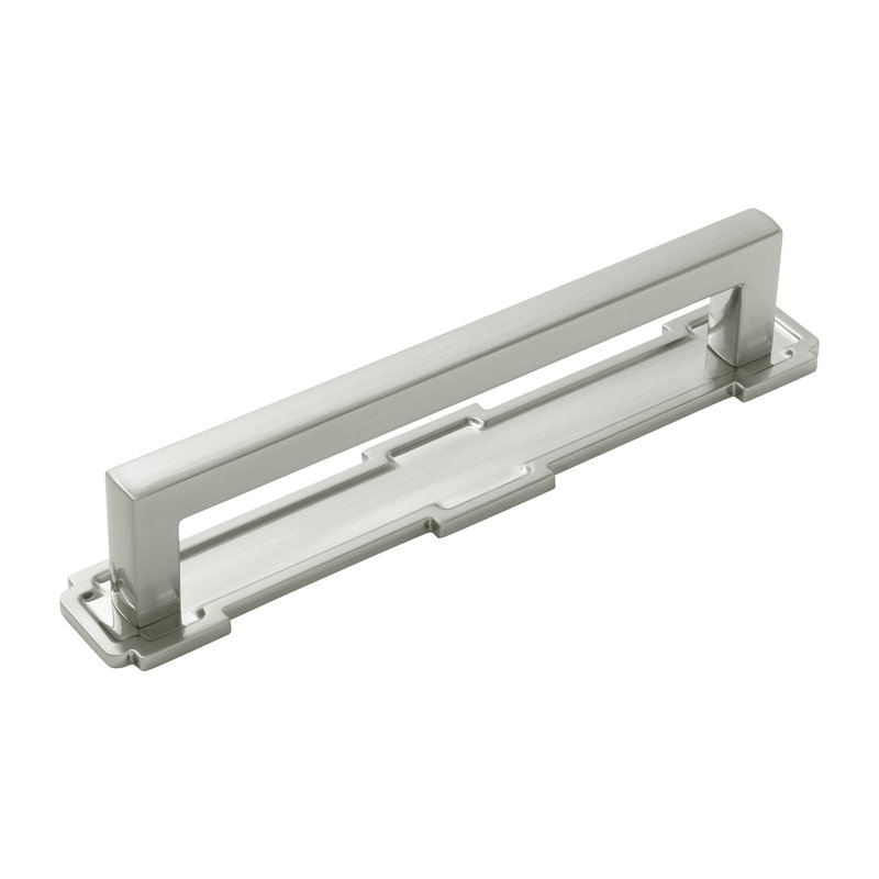 Coventry Collection Pull Backplate, Satin Nickel