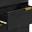 Ahlijah 50cm W Brass Bedside Table