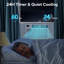 10,000 Btu Window Ac,Cools 450 Sq.ft, 6-In-1 Modes, Remote Control, Easy Install & Energy Saving, White
