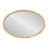Oval Rattan Wall Mirror