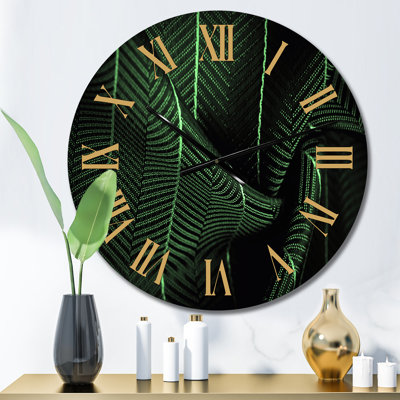 Horloge murale surdimensionnée