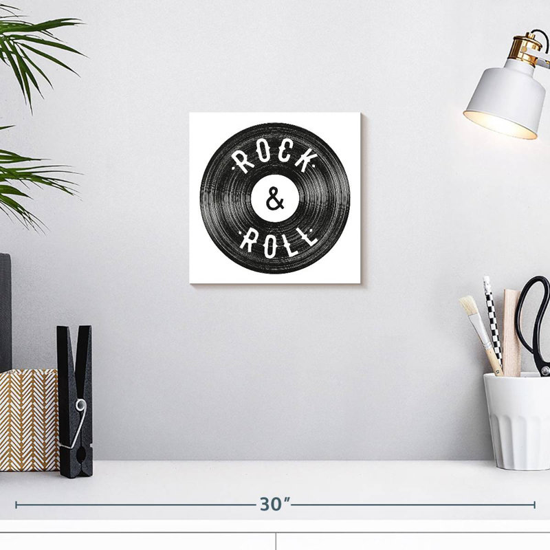Abarca Rock N' Roll, 10" H x 10" W