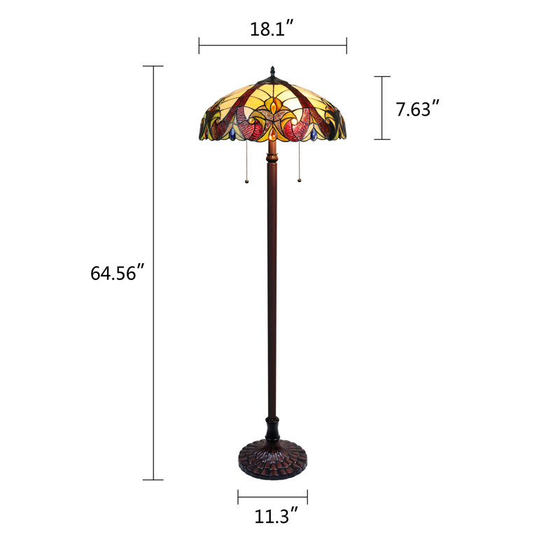 Lampe sur pied 64,56 po Schwamm