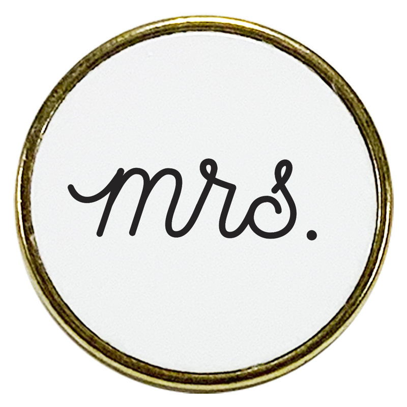 Épinglette Bridesman, Mme