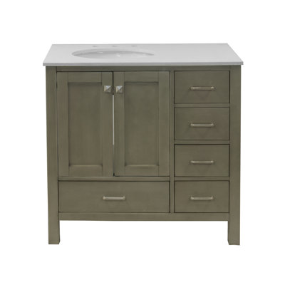 Ensemble de meuble-lavabo simple 36 po Claudett
