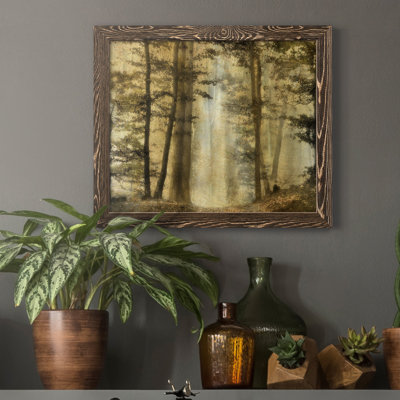 Golden Magic - reproduction de photo sur toile encadrée