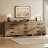 Farmhouse 3 Drawer Dresser Set Of 3, Large 9 Drawer Dresser For Bedroom, Wooden Chest Of Drawers Closet Storage Organizer For Bedroom, Hallway, Living Room, Living Room, Hallway, Brown-110480947