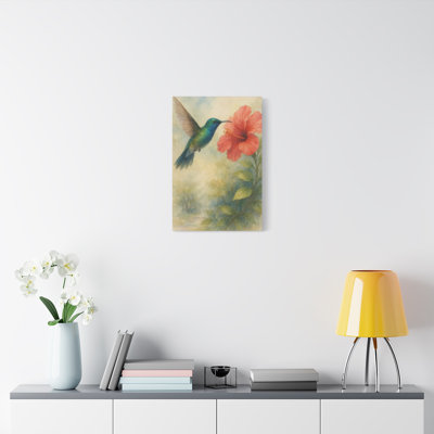Aaroon Single Picture Frame Print on Canvas