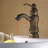 BathSelect Sinistra Single Handle Antique Classic Brass Sink Faucet