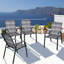 Fauteuil de patio empilable Zukowski-1424051666
