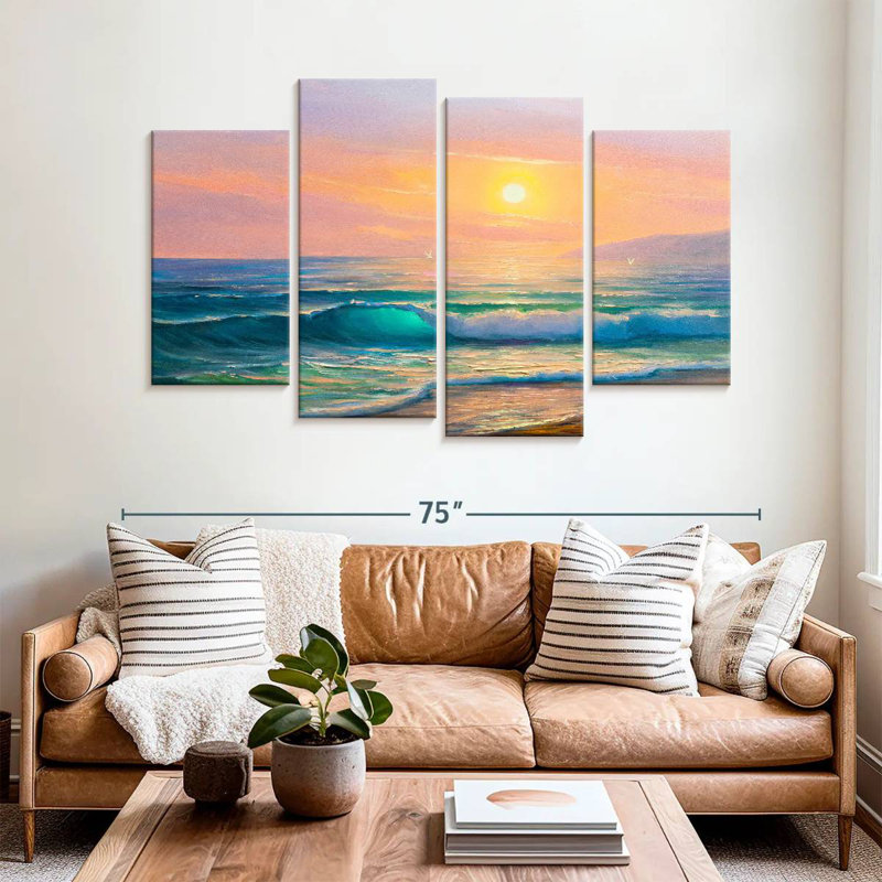 Alvord, soleil sur la mer, peinture