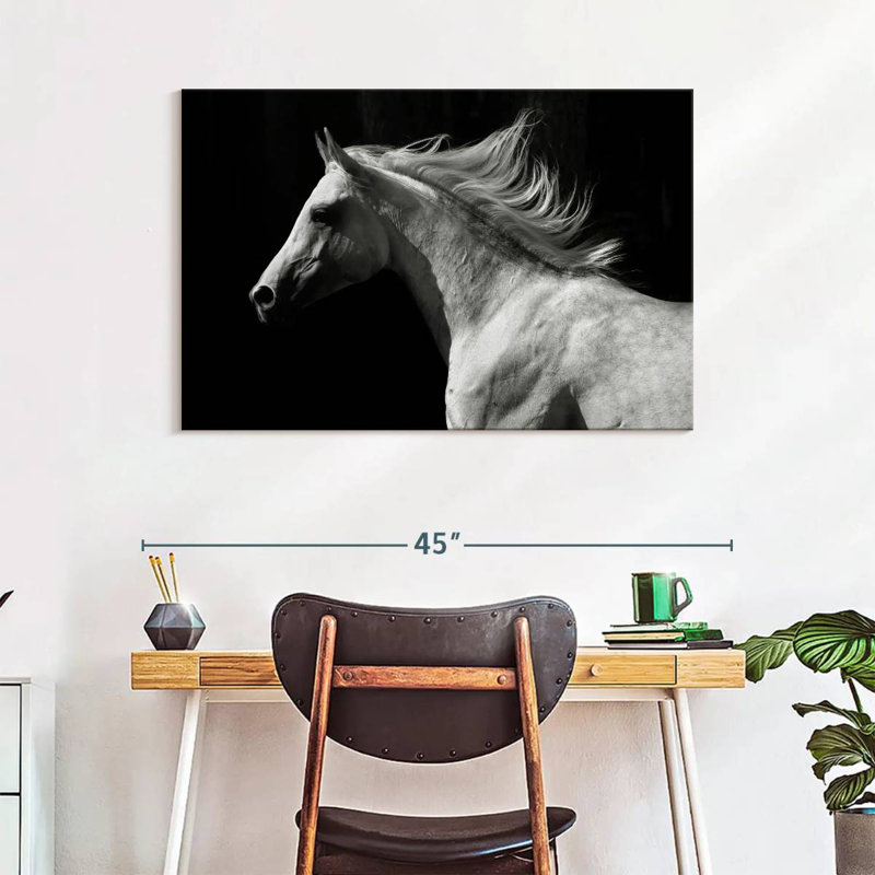 Brampt Arabian Horse, 26" H x 39" W