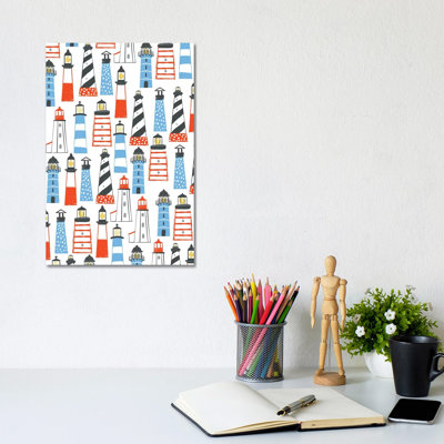 Beach Fun IV 1 Piece Wrapped Canvas Wall Art