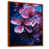 Toile avec cadre flottant brun