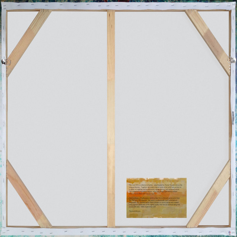 'Tom's Herculean Task' by Janet Nelson Print on Wrapped Canvas, 32" H x 32" W x 1.5" D