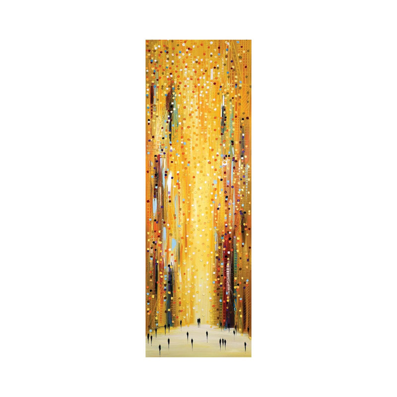 Golden Sunset - Giclée sur toile tendue avec châssis, H 48 po x l 16 po