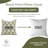 Artisan Floral Block Print Cushion Cover Boho Style Decorative Pillowcase for Living Room & Bedroom-107282464-107282480-107282488
