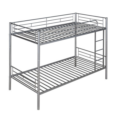 Twin Over Twin Metal Bunk Bed Twin Bed Frame Metal Bed Frame Modern Bed Frame by Isabelle & Max