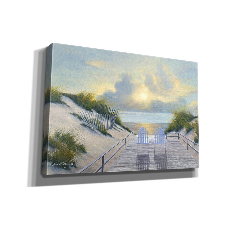 «East End» par Diane Romanello, H 18 po x l 26 po x P 0,75 po