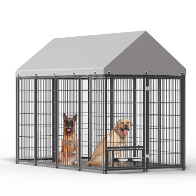 Grand enclos pour chien chenil pour l'extérieur