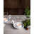 5'' H Stoneware Tabletop Votive Holder with Candle Included