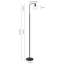 Annyssa 165.5 H cm Arched Floor Lamp Set