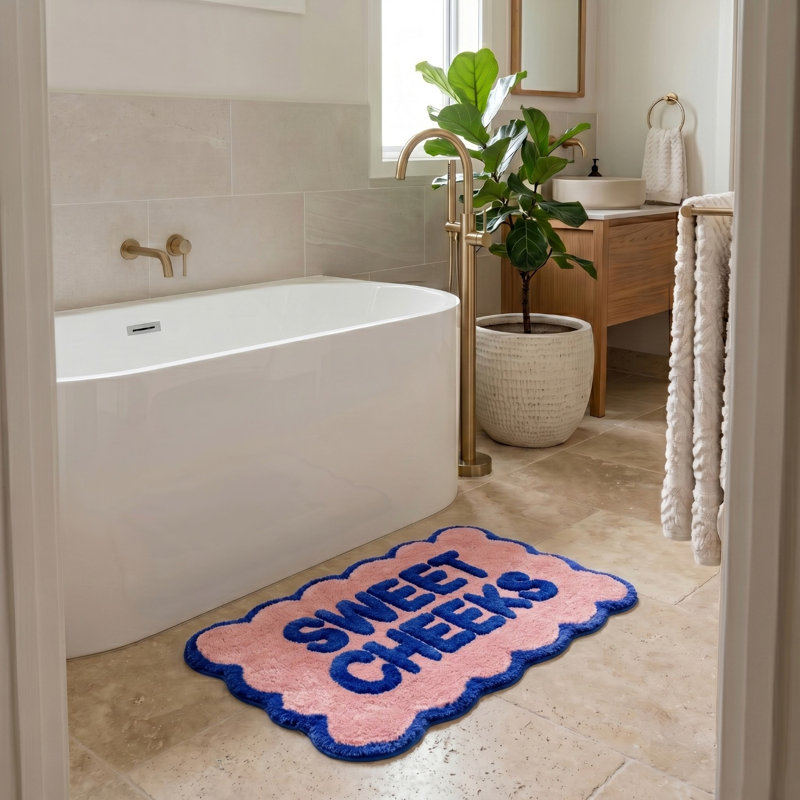 Bath Mat, Blue