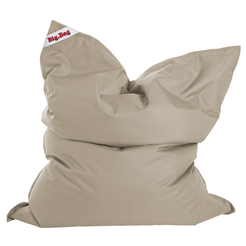  Extra Large BigBag Brava Bean Bag Lounger, Khaki