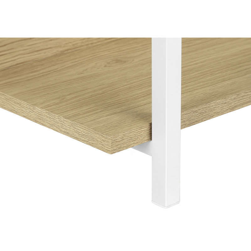 Table d'appoint, console, vestibule, étroit, canapé, salon, chambre à coucher, stratifié, métal, contemporain, moderne