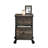 File Pedestal, Brown Finish