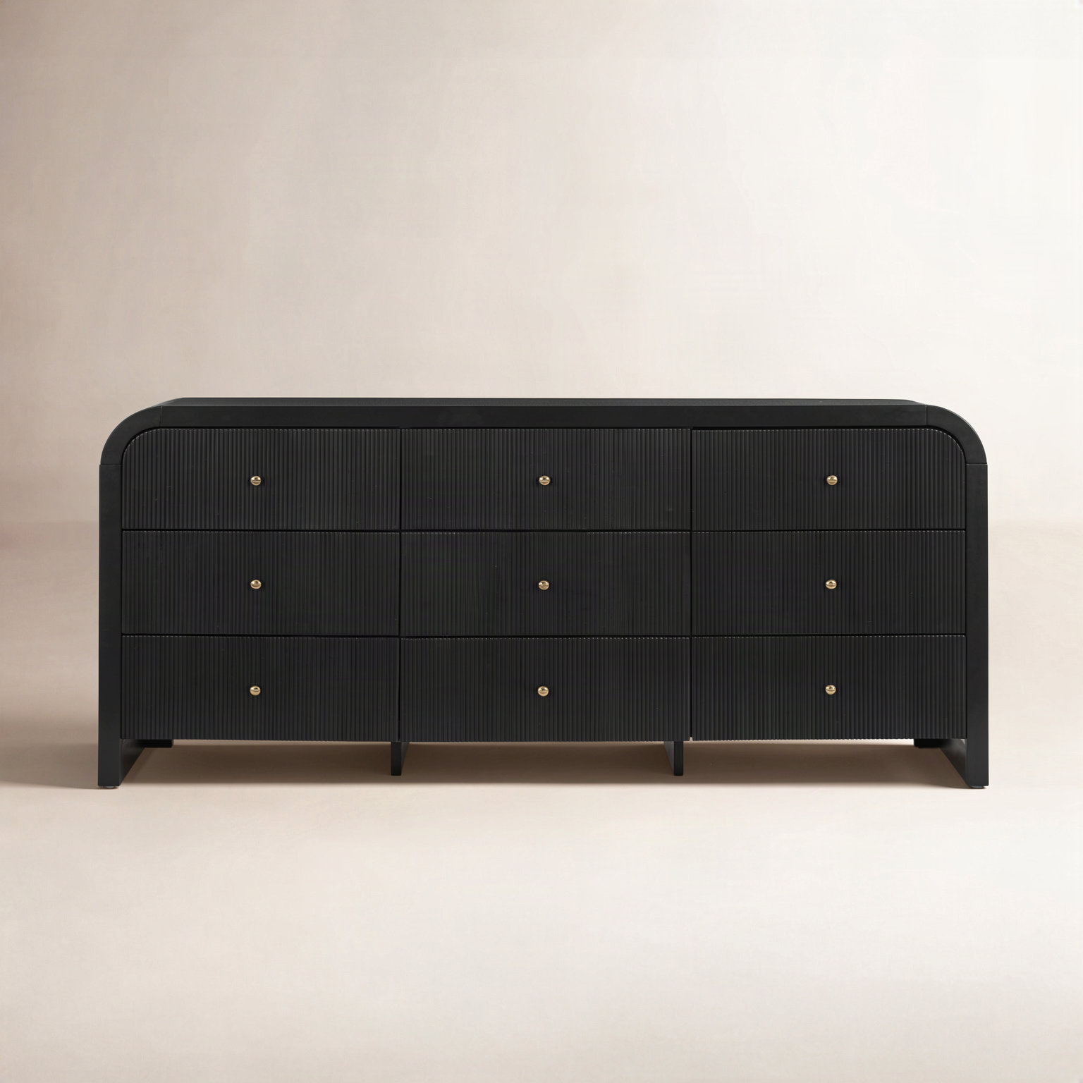 Liabella 72" Double Dresser, Black