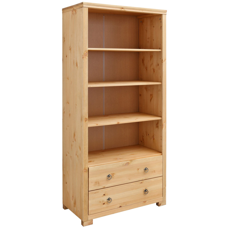 Criss Display Cabinet, Natural Brown