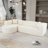 Modular L-Shape Sectional Sofa Couch with Elegant curved design-1036411261