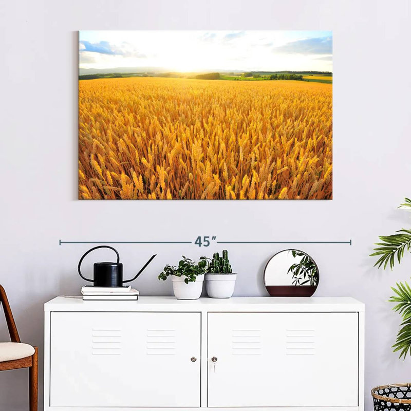 Alvord Hokkaido Wheat Fields, 8" H x 12" W