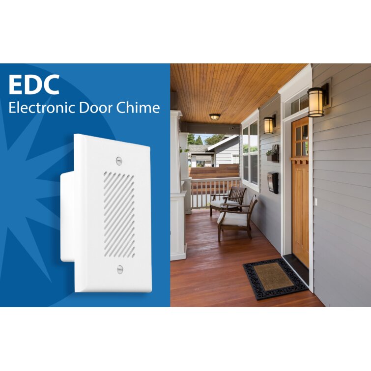 EDC – Single-Gang Electronic Door Chime – NICOR Lighting