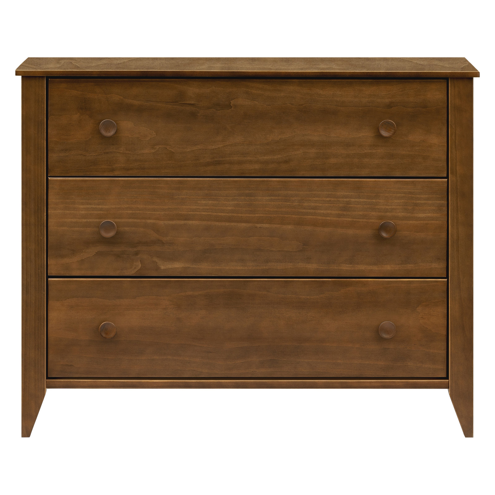 Sprout 3 Drawer Changer Dresser, Natural Walnut