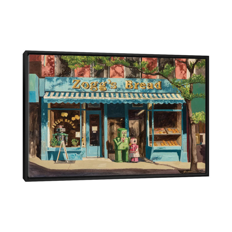 Envie par impression sur toile Eric Joyner, H 18 po x l 26 po x P 1,5 po, Toile avec cadre noir, Pas de tapis