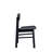 Briar Black Composite Wood Dining Armless Side Chair