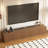 Carlethia 86.6" Mid-Century Modern TV Stand with 2 Cable Holes