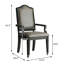 Fauteuil rembourré gris et gris Sarek-417577038-417577039