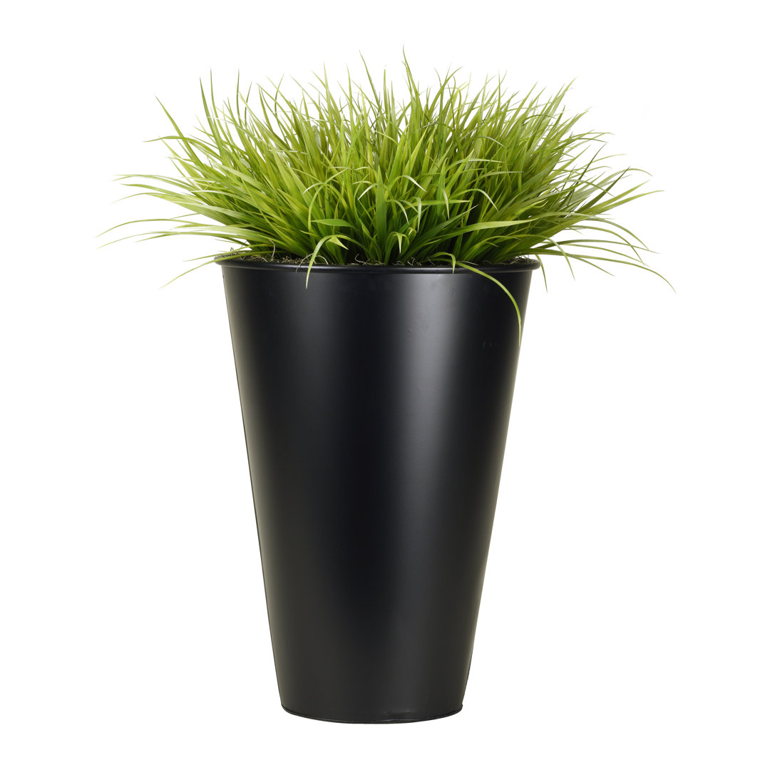 Foliage Grass in Planter D & W Silks 