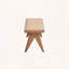 Velentina Rattan & Natural Finish Bench