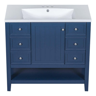 36" Bathroom Vanity with Sink Combo