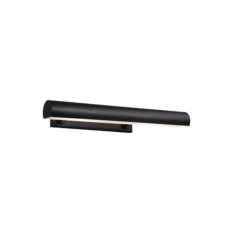 Lampe pour tableau Mendee, Noir, H 2,38 po x l 24 po x P 10,3 po