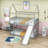 Kwai Kids Twin Over Twin Bunk Bed-1126527509