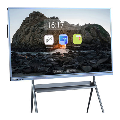 JYXCN Smart Board 65 Inch Interactive All-in-One Computer, Touch Screen with Dual System & Cloud Sharing - For Classroom, Office & Presentations?