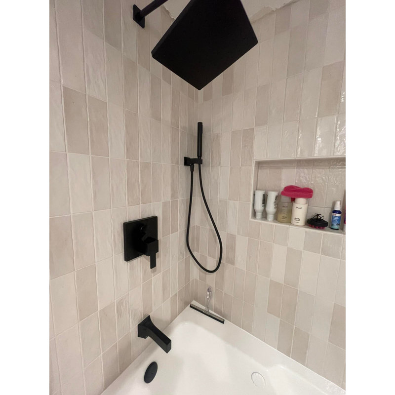 Portmore 3X8 Glossy Ceramic Bullnose, Taupe