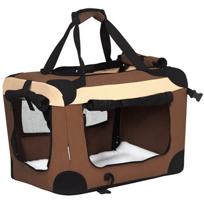Collapsible Pet Carrier with 3 Doors