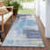 Machine Washable Indoor/Outdoor Chayden ACN1067 Blue Rug